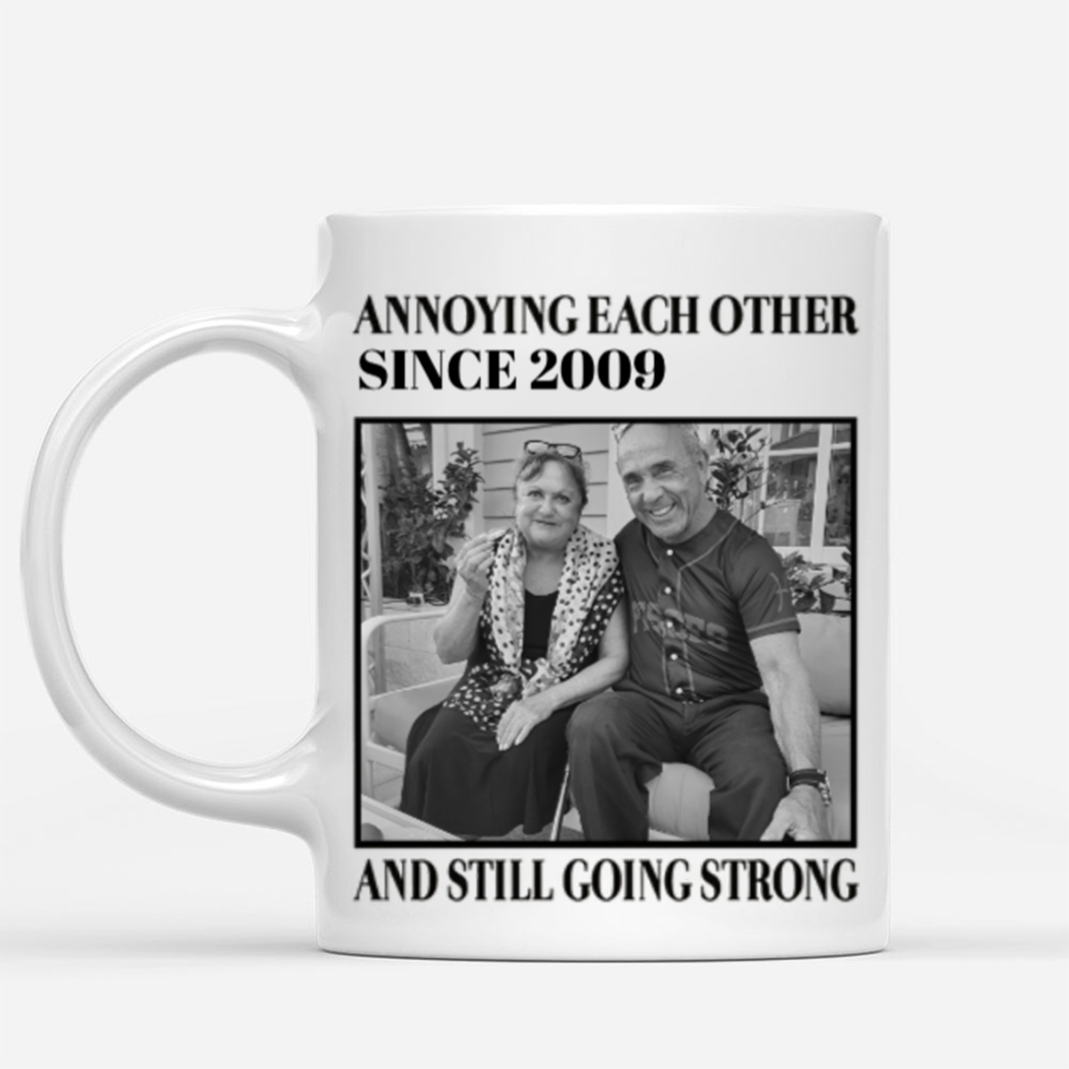 Annoying Each Other Since - Personalized Vintage Mug