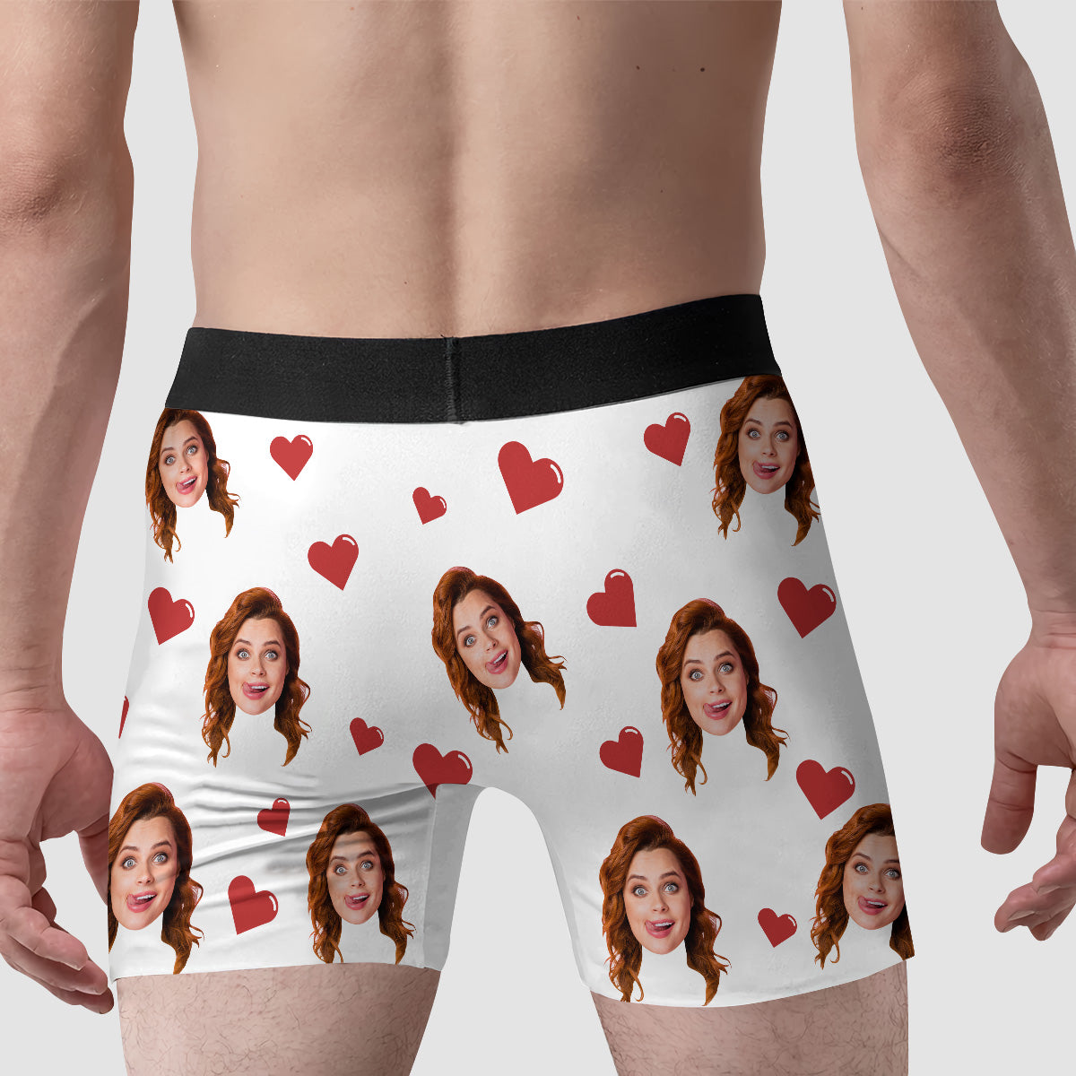 Personalized I Sucked It So It's Mine Men's Boxer Briefs - Custom Gift For Boyfriend, Husband