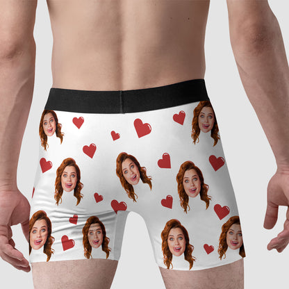 Personalized I Sucked It So It's Mine Men's Boxer Briefs - Custom Gift For Boyfriend, Husband