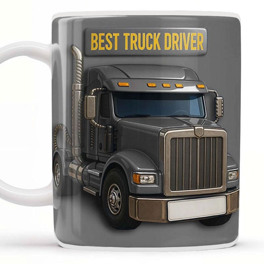 Best Truck Driver - Personalized Custom Featuring A Classic Truck Coffee Mug
