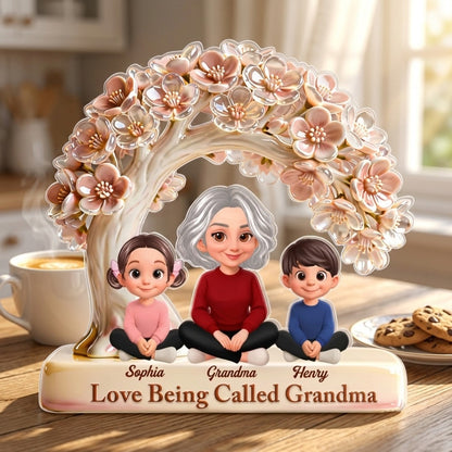 Love Being Called Grandma - Personalized Plaque