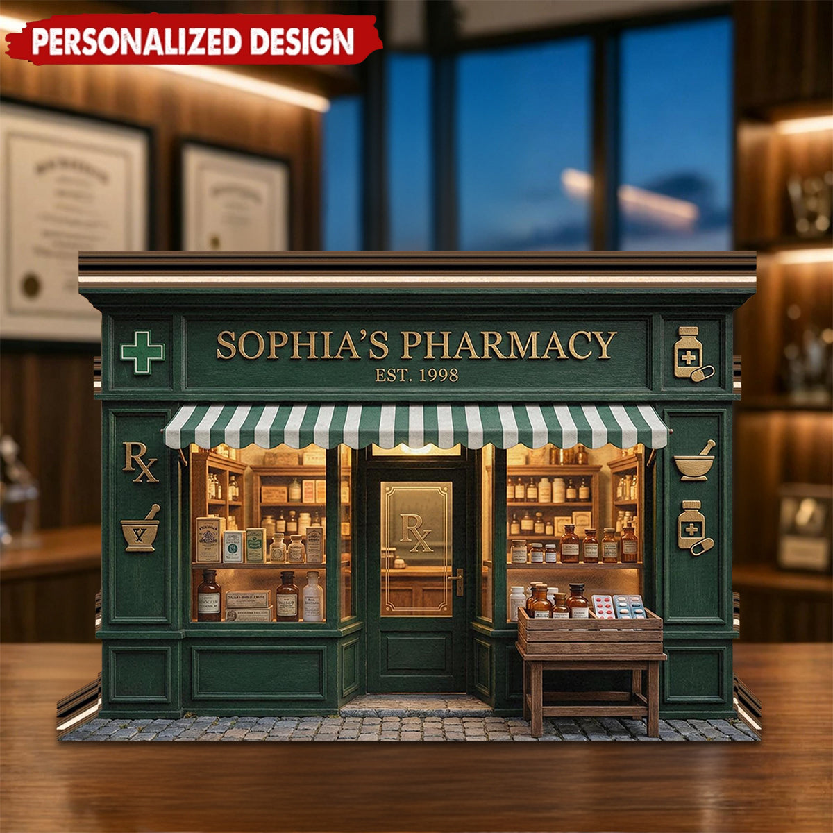 Custom Pharmacist Gift for Yourself with personalized design details for meaningful gifting
