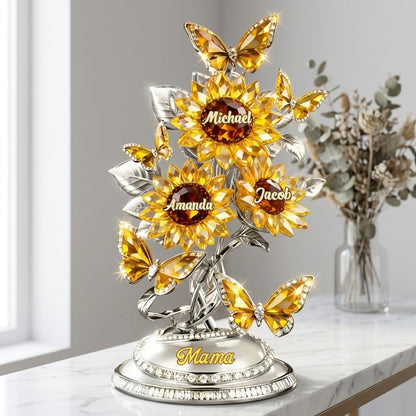 Blooming Love - Personalized Plaque | Gifts For Mom & Grandma, Mother’s Day