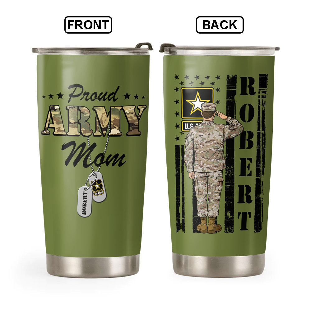 Tumbler detail view for Military / Veteran