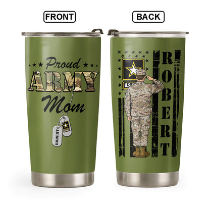 Tumbler detail view for Military / Veteran