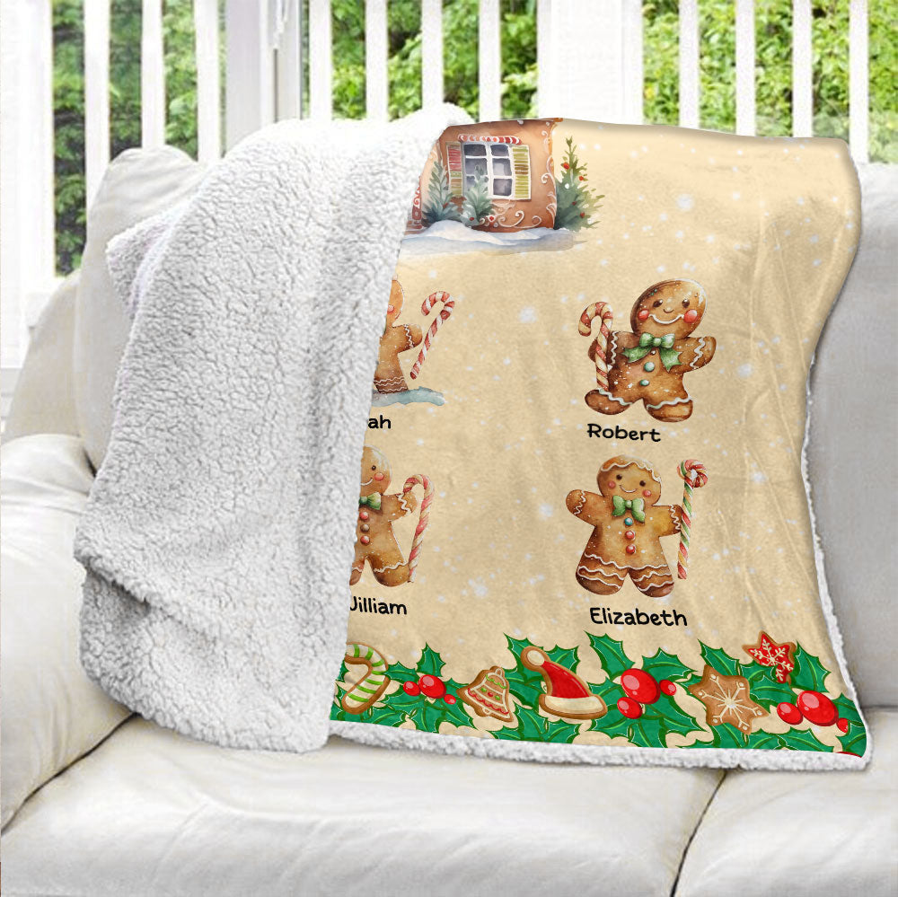 Grandma's Batch Blanket - Personalized Custom Blanket