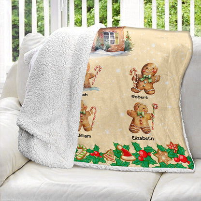 Grandma's Batch Blanket - Personalized Custom Blanket