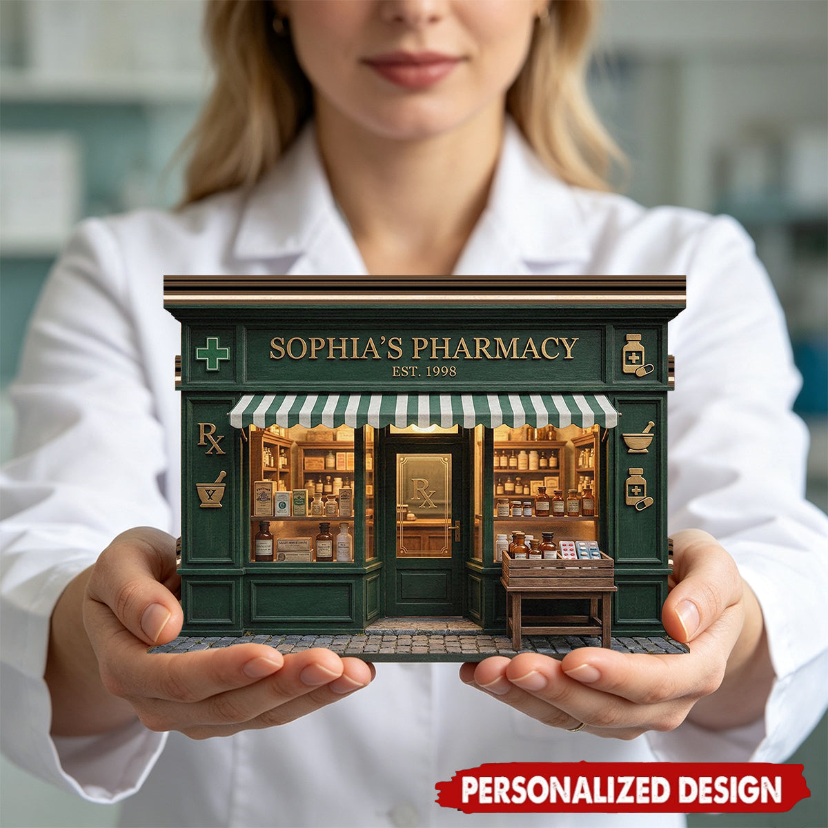 Custom Pharmacist Gift personalization view for Yourself