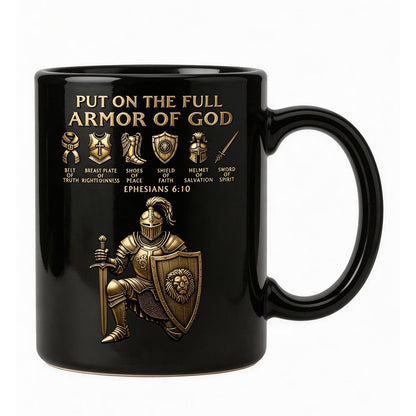 Put On The Full Amor Of God - Personalized Mug