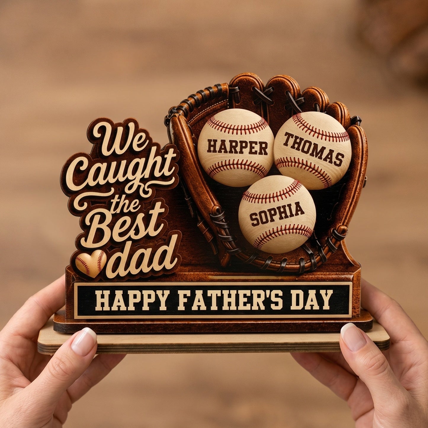 Wood Sign gift-ready design for Dad
