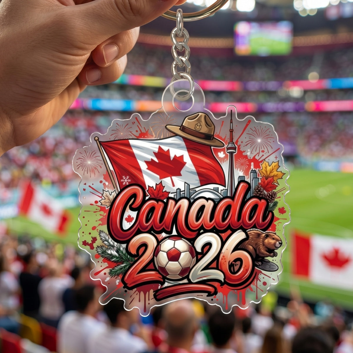 Personalized 2026 Soccer Country Keychain personalization view for Boyfriend