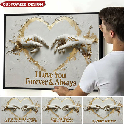 You And Me We Got This - Personalized Custom Couple Poster / Canvas