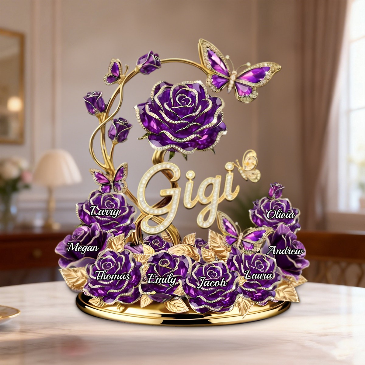 Personalized “Mom & Grandma Forever” Acrylic Plaque - Mother’s Day Gift