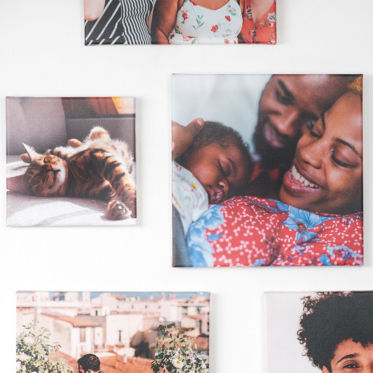 Personalized Photo Canvas: Custom Wedding & Anniversary Gift for Couples
