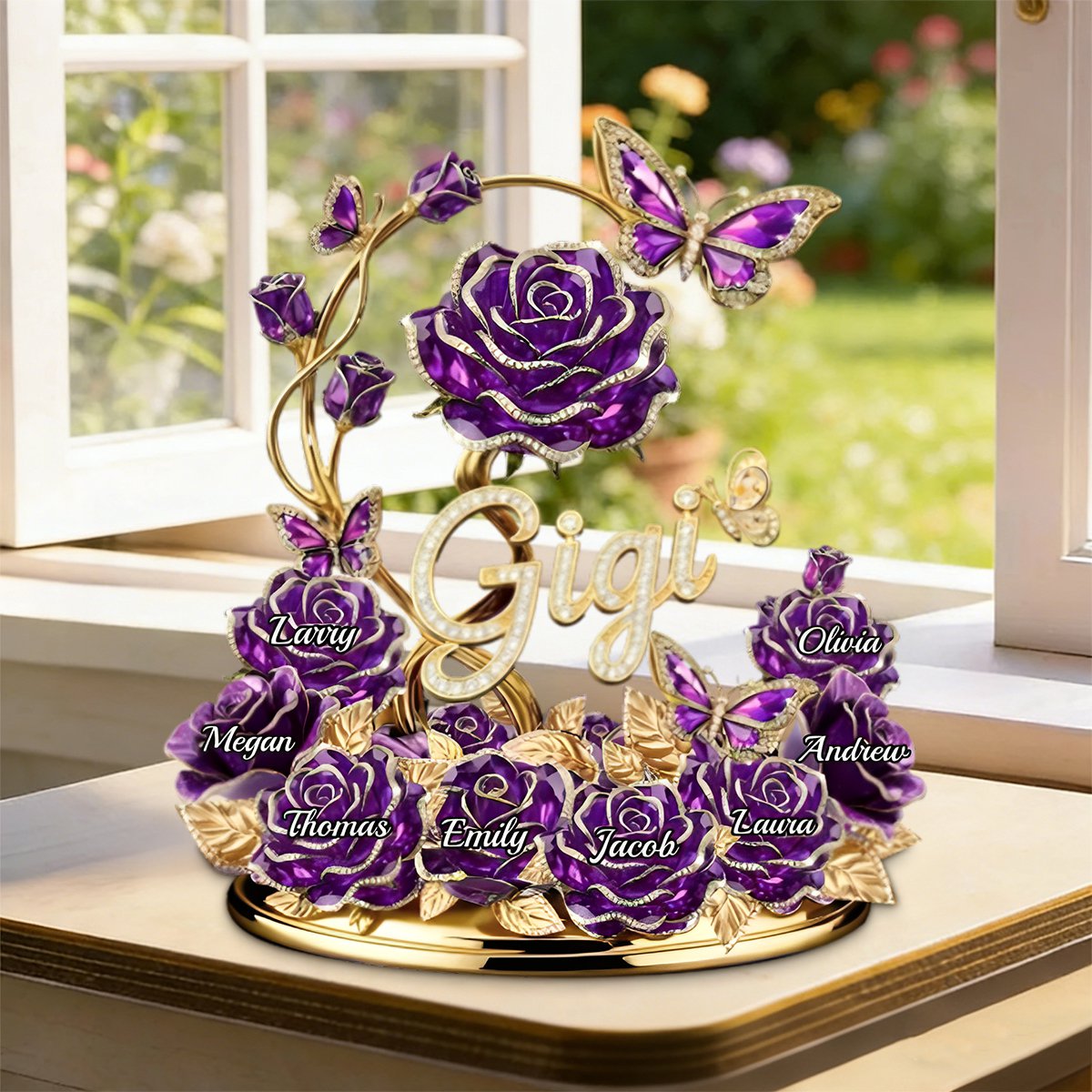 Personalized “Mom & Grandma Forever” Acrylic Plaque - Mother’s Day Gift