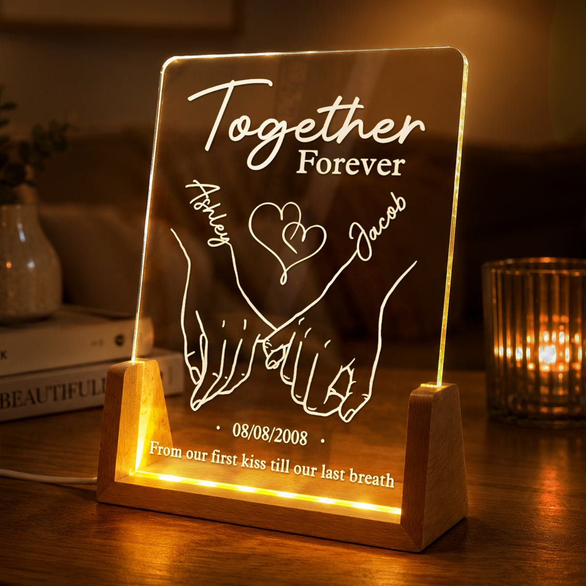 Night Light gift-ready design for Wife