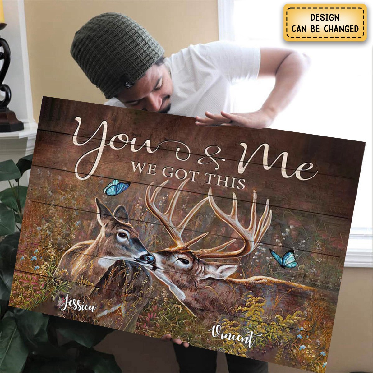 You&Me We Got This - Personalized Canvas / Poster