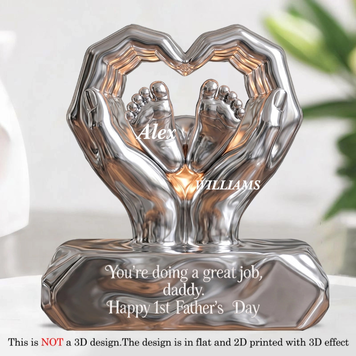 You're Doing A Great Job - Personalized Plaque - Gift For Dad
