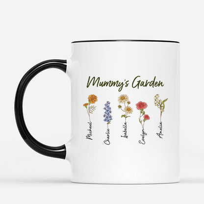 Grandma's Garden - Personalised Flower Mug