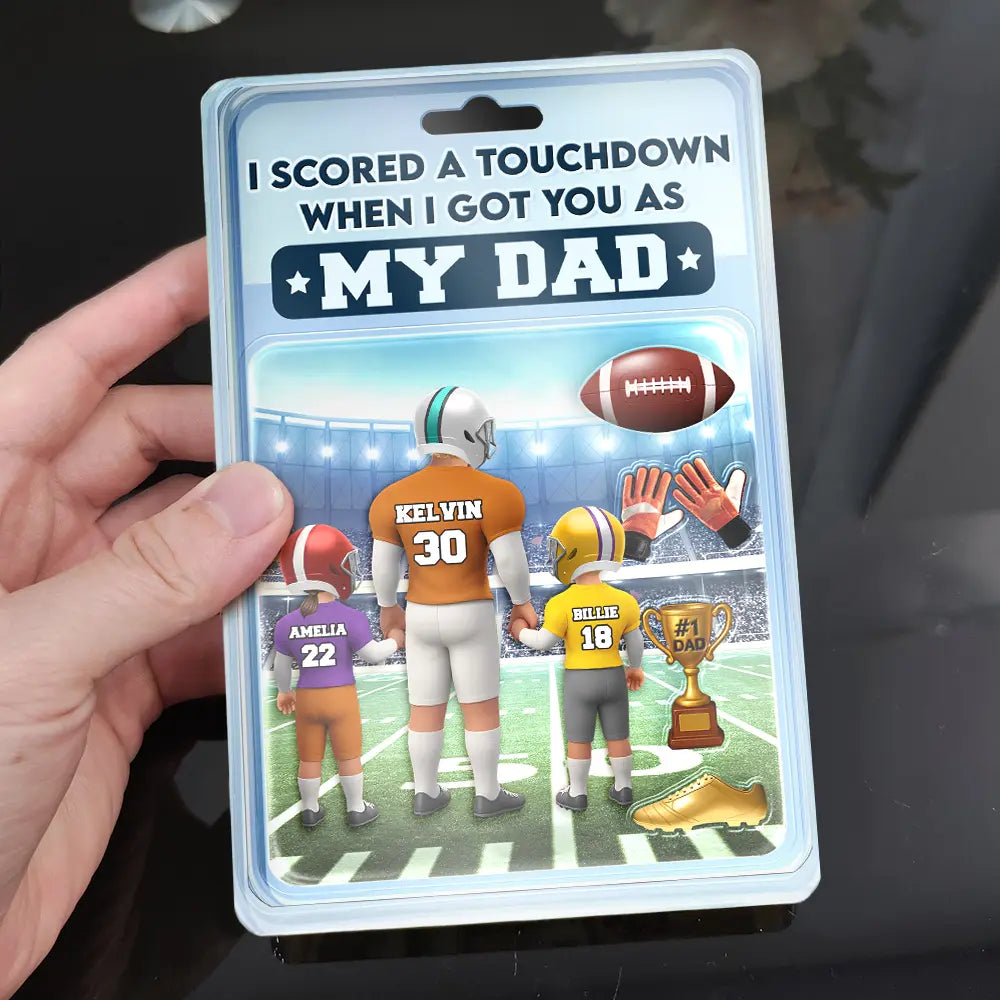 I Got Lucky Having You As My Dad - Personalized Acrylic Plaque