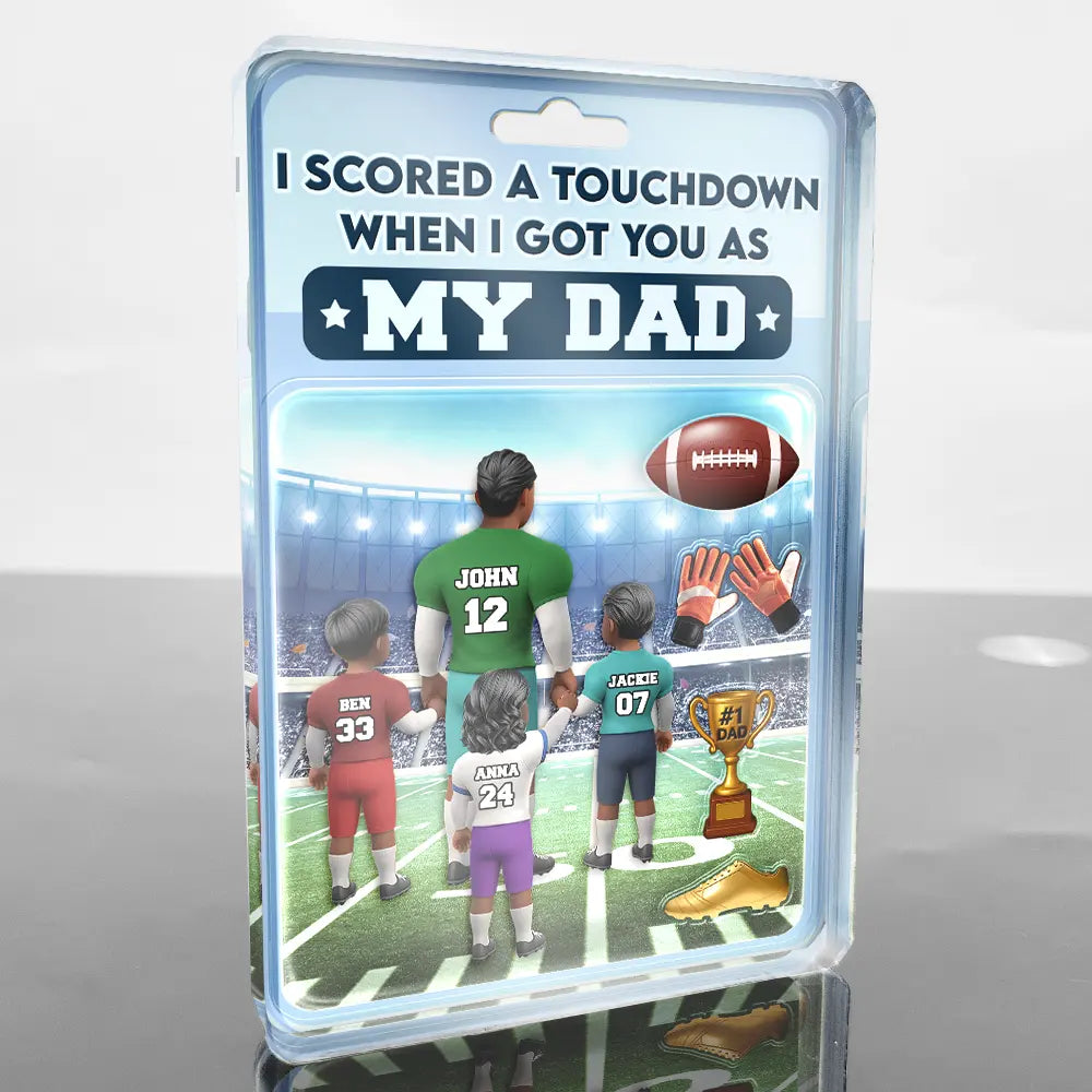 I Got Lucky Having You As My Dad - Personalized Acrylic Plaque