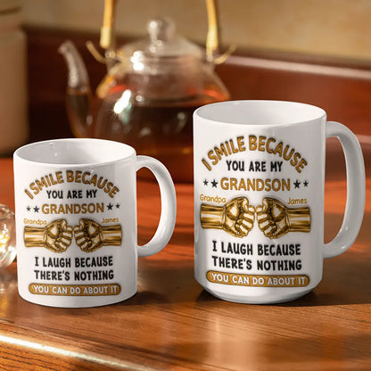 Mug detail view for Son/Grandson