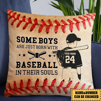 Pillow detail view for Son/Grandson