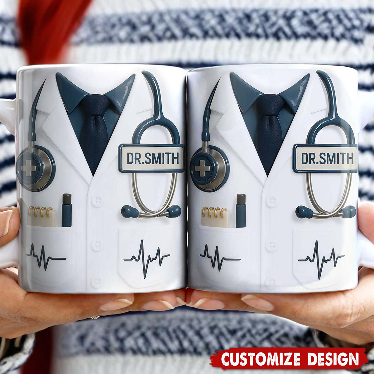 Personalized Doctor’s Coat Mug - The Perfect Medical Gift