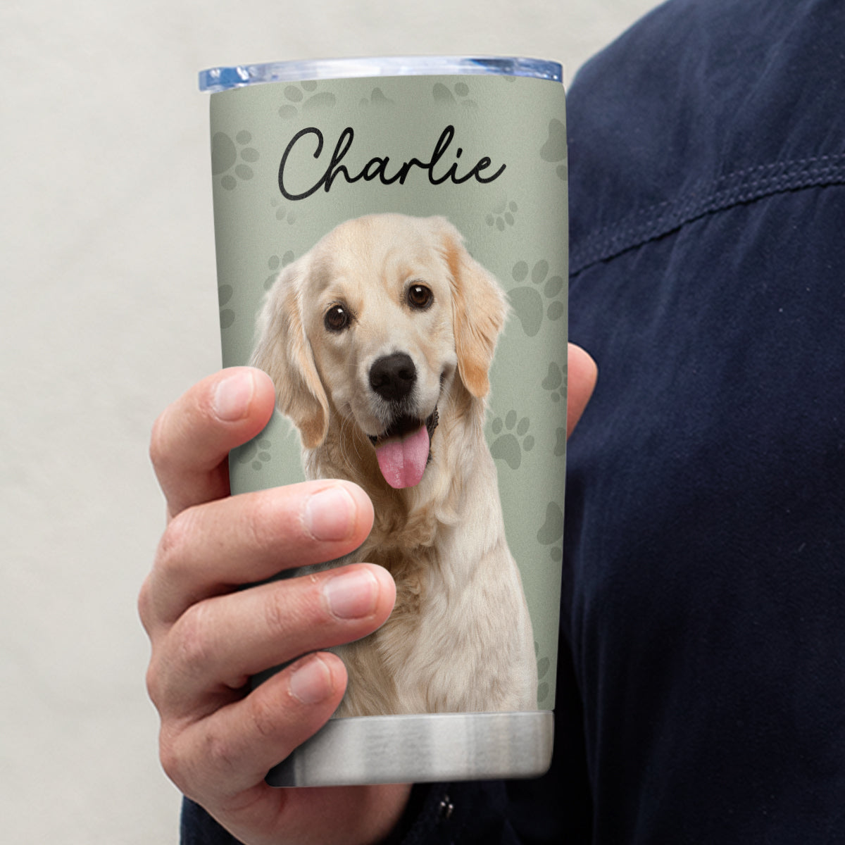 Custom Photo Your Pet - Personalized Custom Tumbler