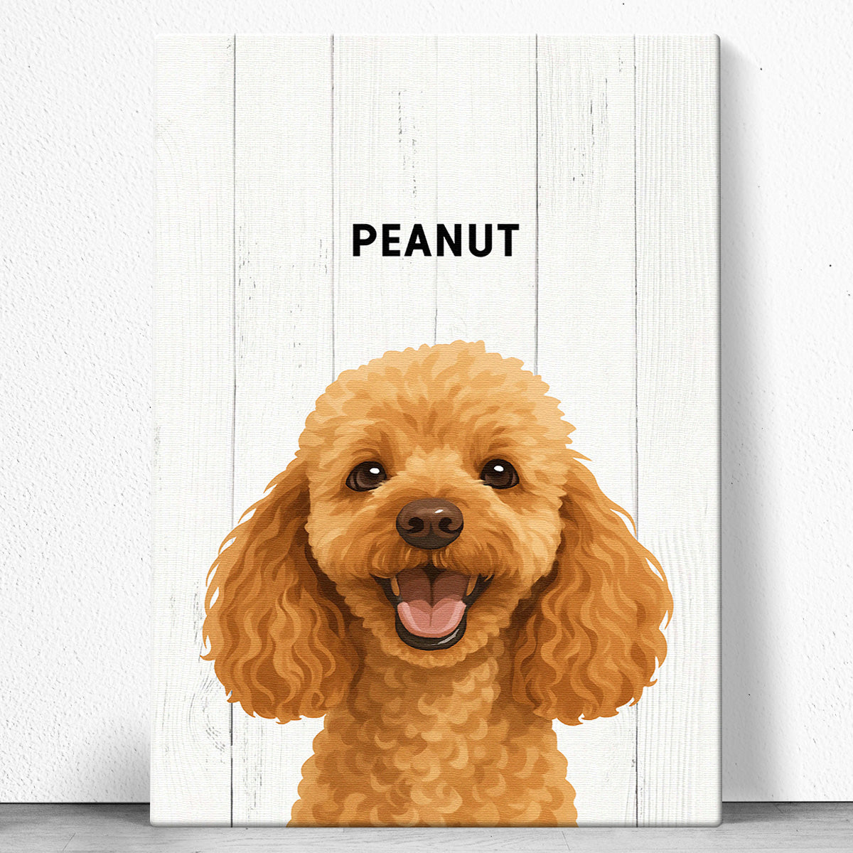 Personalized Customized Animated Art Style Of Your Fur Angel Canvas / Poster - Lovely Gift For Pet Lovers
