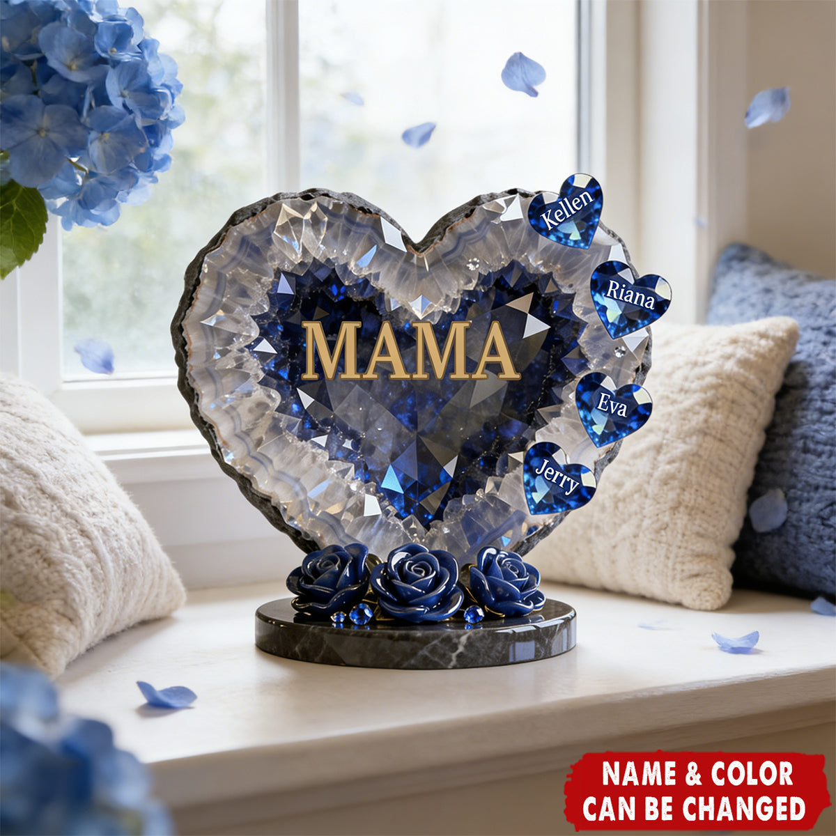 “Best Mom Ever” Personalized Shaped Acrylic Plaque - Custom Gift for Mother’s Day