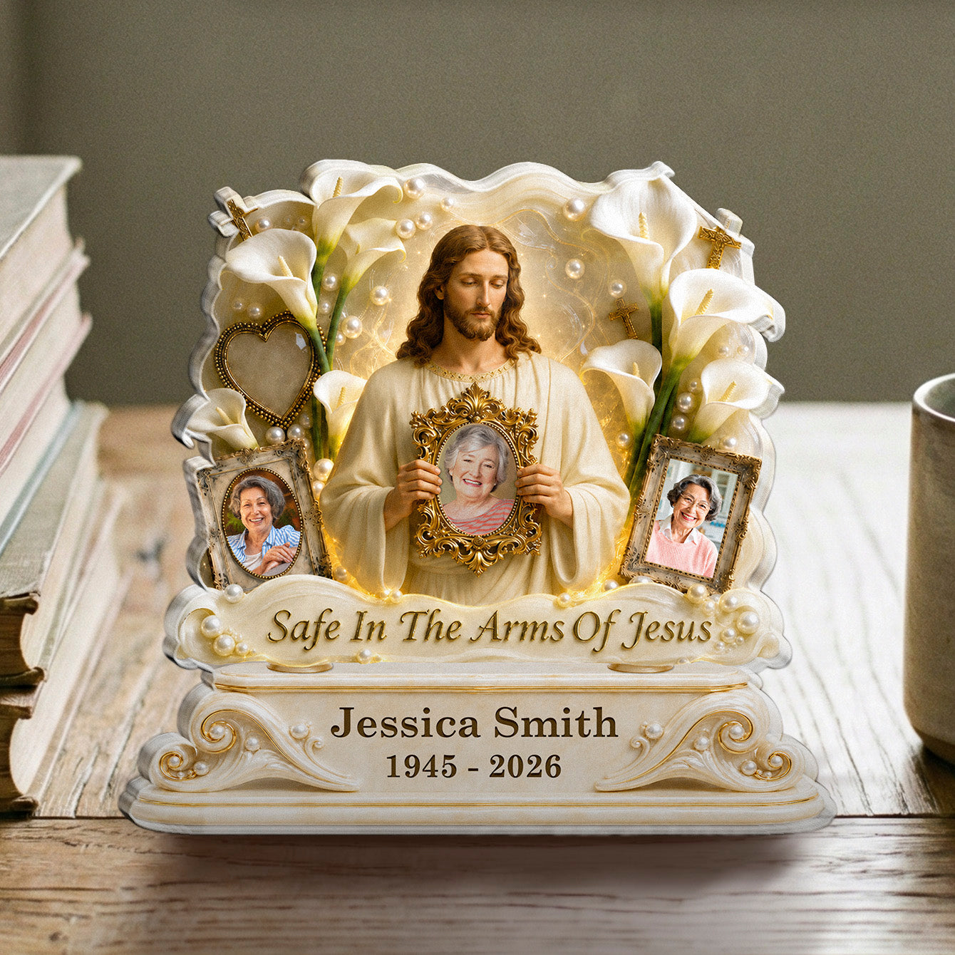 Plaque gift-ready design for Family