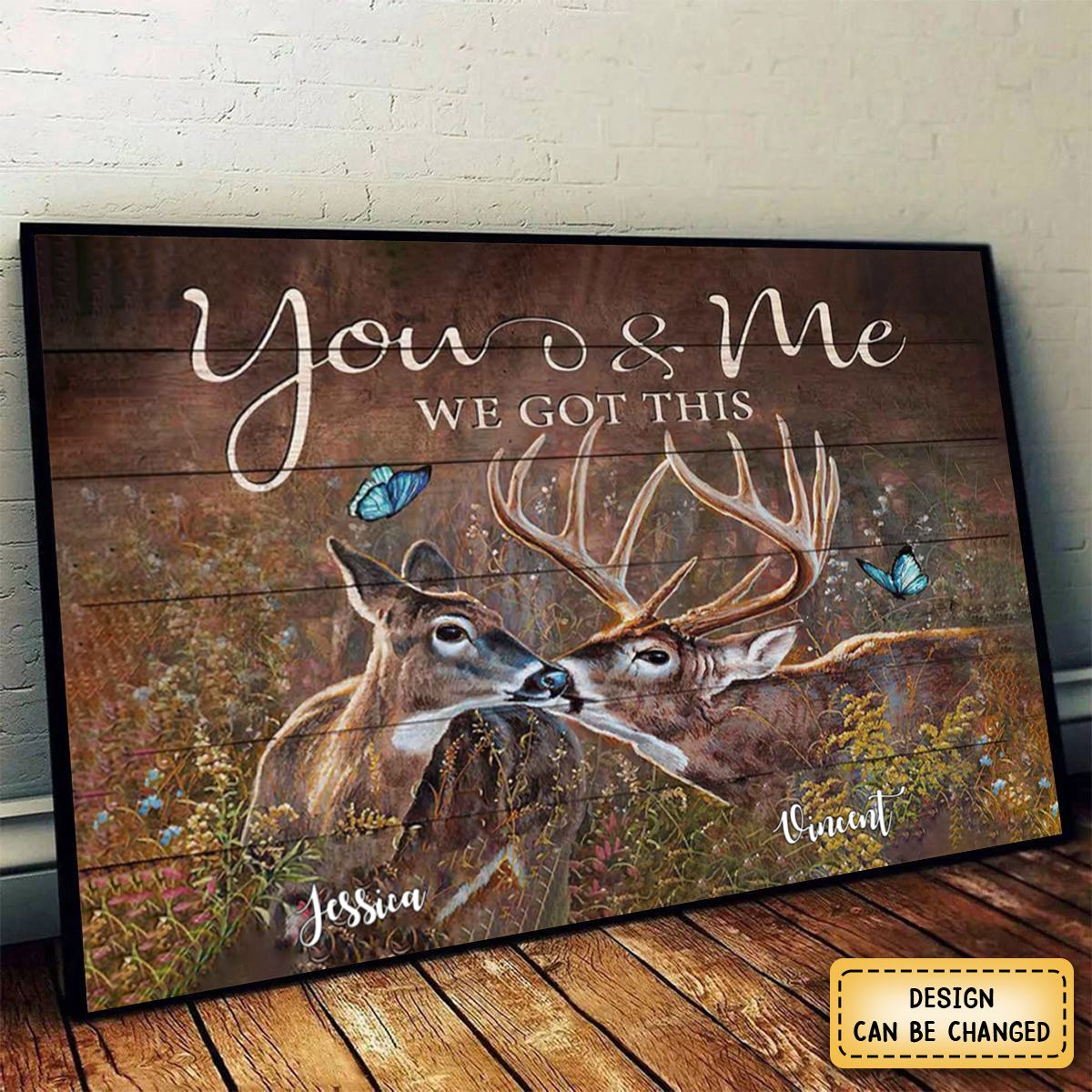 You&Me We Got This - Personalized Canvas / Poster