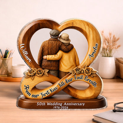 Plaque gift-ready design for Couples