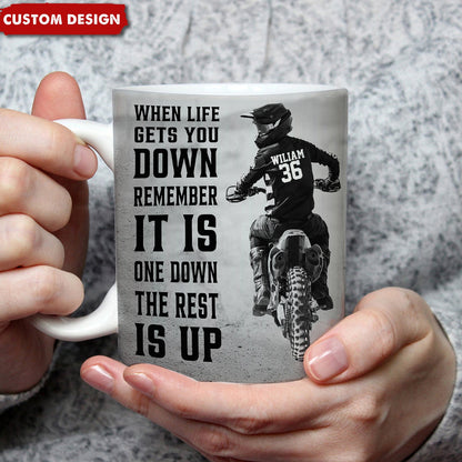 Personalized Motocross Mug - Gift For Racing Lovers