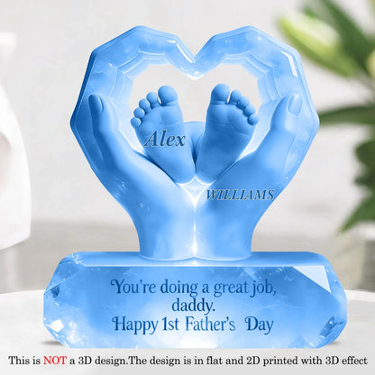 You're Doing A Great Job - Personalized Plaque - Gift For Dad