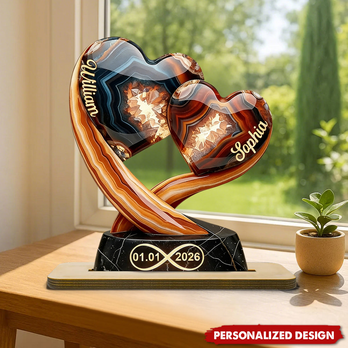 Plaque gift-ready design for Wife