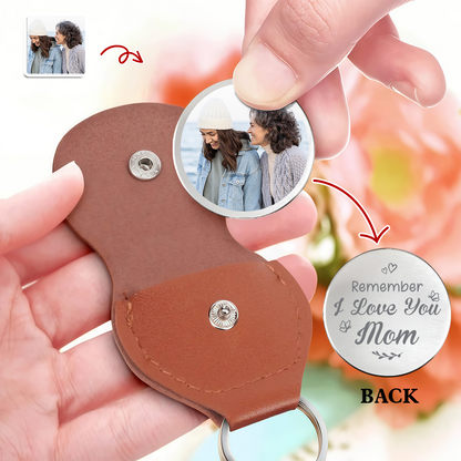 Custom Photo  - Always Know You Are Loved - Personalized Pocket Hug