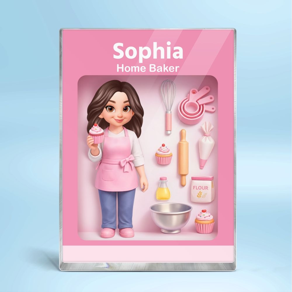 Home Baker - Personalized Acrylic Block