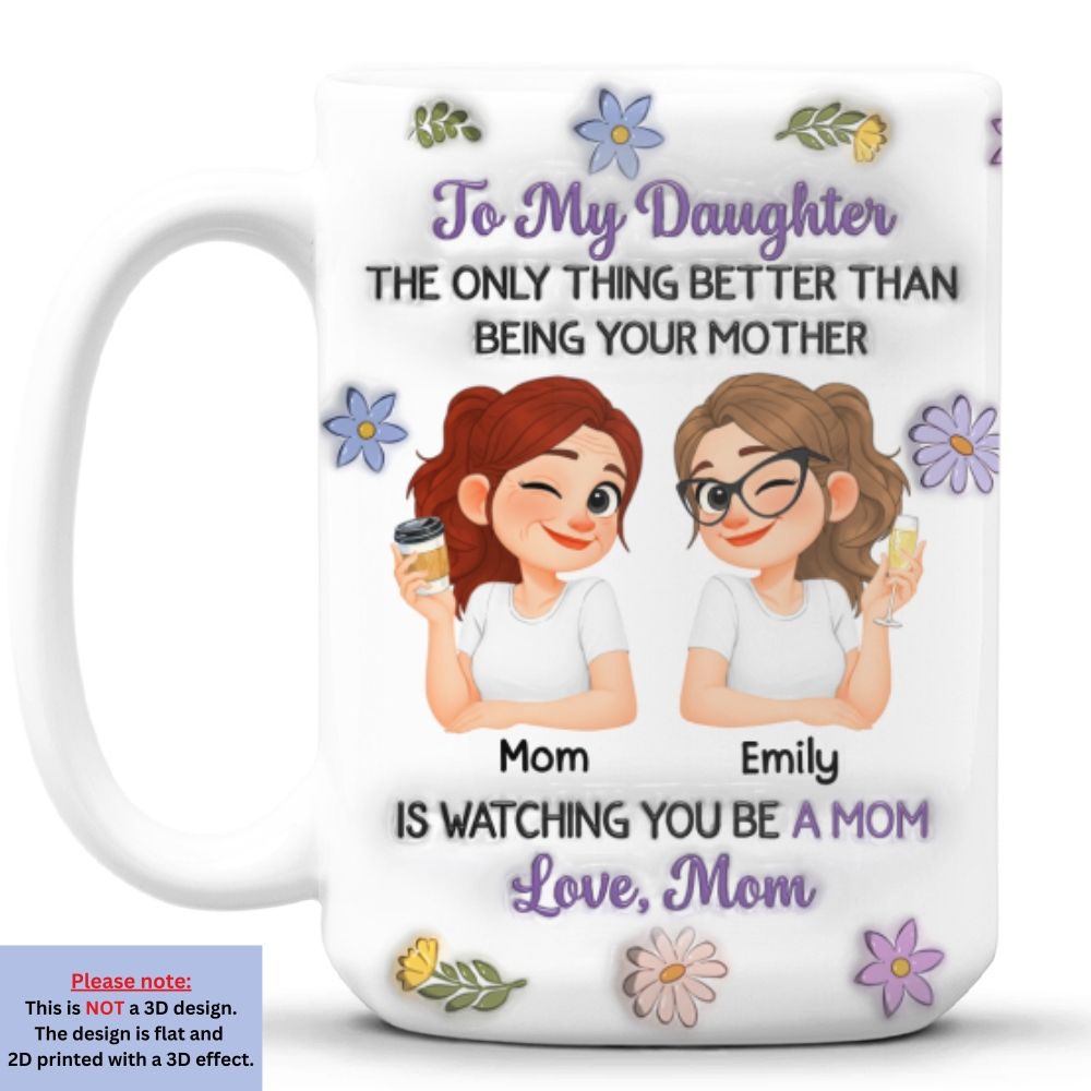 You And Me Linked Together - Personalized Custom Mug