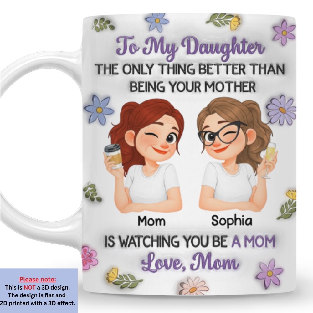 You And Me Linked Together - Personalized Custom Mug