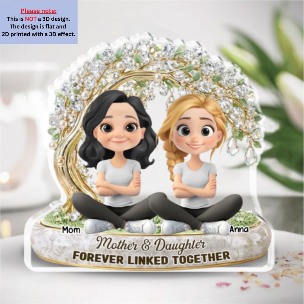 “To My Precious Ones” Personalized Acrylic Plaque - Gift for Mom