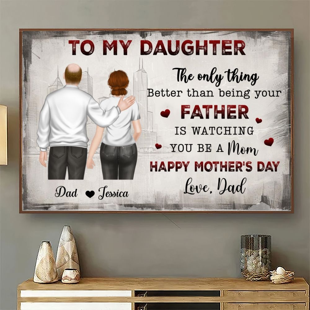 You Make Us Proud Every Day - Personalized Custom Poster / Canvas