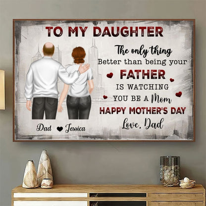 You Make Us Proud Every Day - Personalized Custom Poster / Canvas