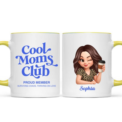 Personalized Cool Mom Club Mug - A Proud Member’s Mother’s Day Gift for Mom/Wife