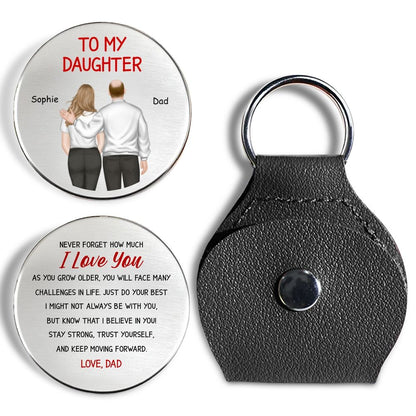 My Girl My Daughter - Personalized Custom Pocket Hug