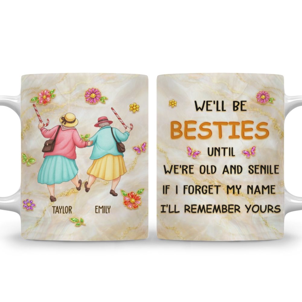 If I Forget My Name, I’ll Remember Yours - Personalized Mug