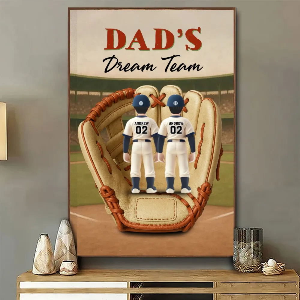 Greatest Catch - Personalized Custom Poster / Canvas