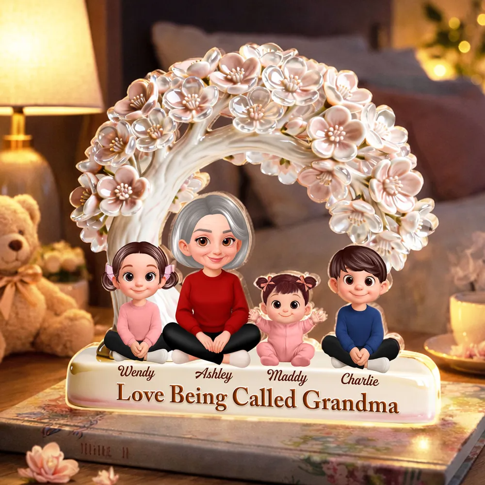 Love Being Called Grandma - Personalized Plaque