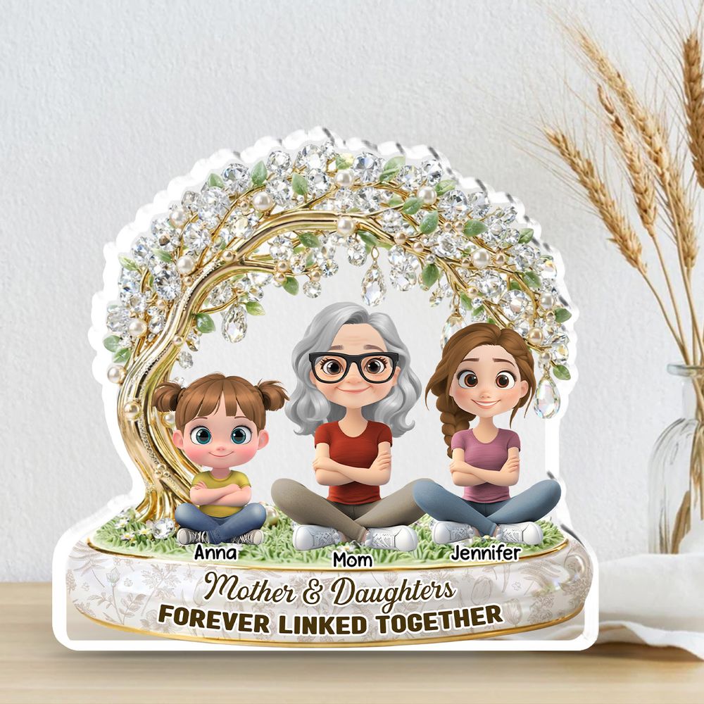 “To My Precious Ones” Personalized Acrylic Plaque - Gift for Mom